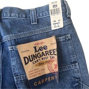 NWT Men’s Lee Dungaree Jeans Size 38x32 #10150